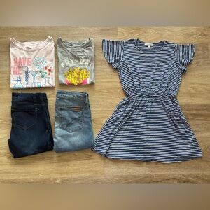 5-Pc Joe’s, Tractr, Gap, Etc. Girl’s Sz 12 Wardrobe